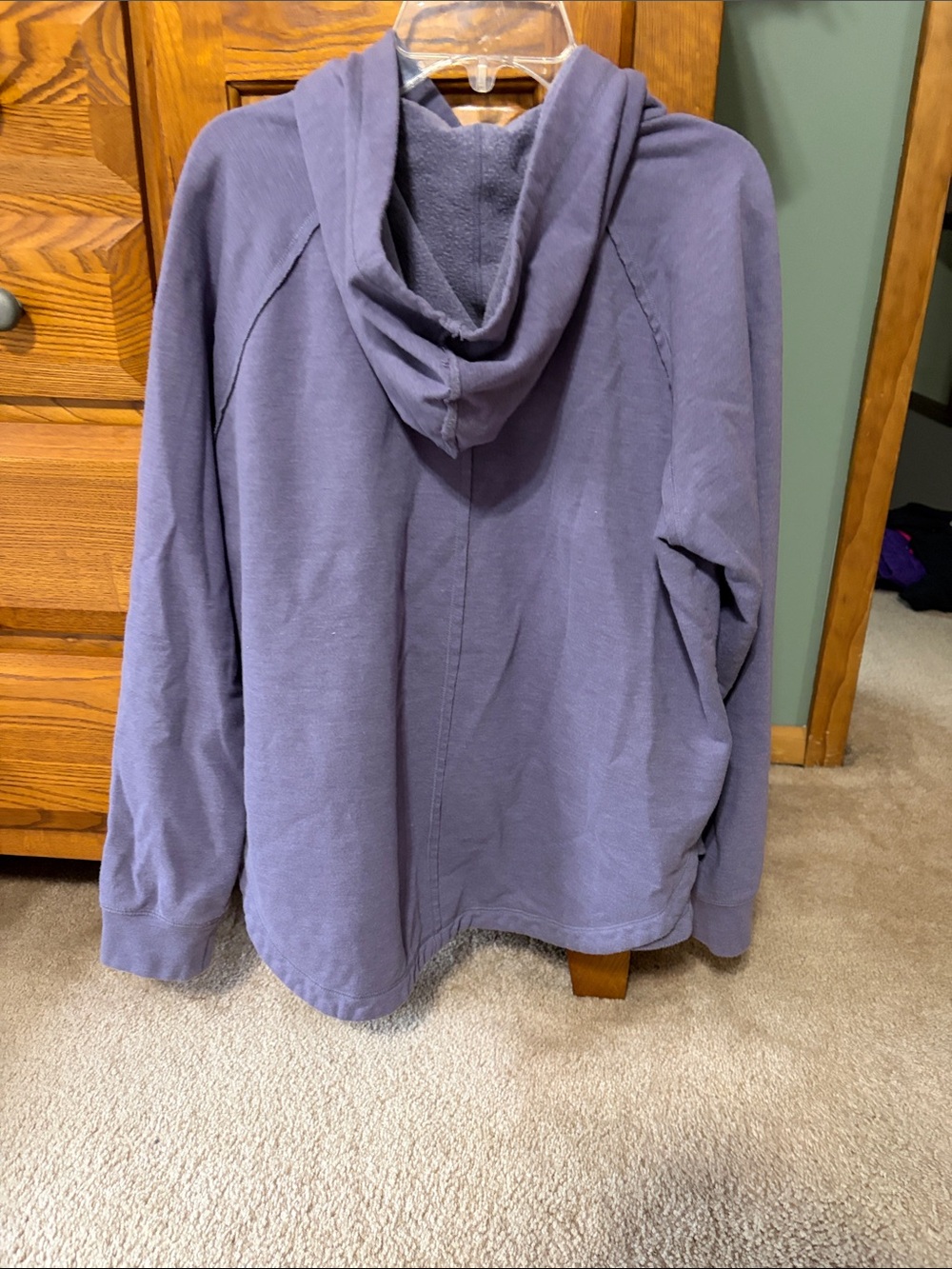 Eddie Bauer Purple Women's Pullover Hoodie - Picture 3 of 4